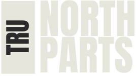 Logo of TRU NORTH PARTS on a white background