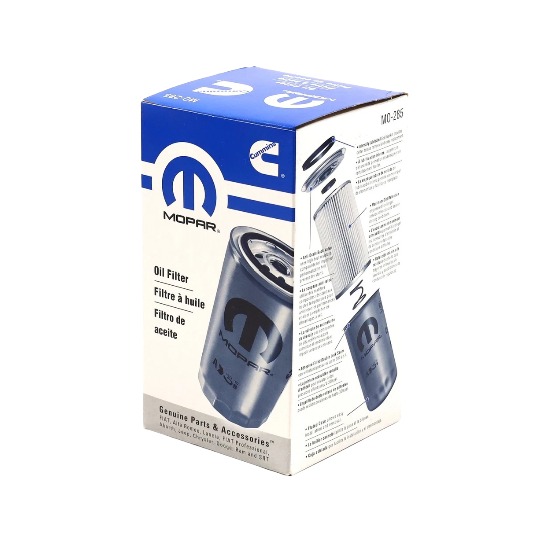 Mopar 05083285AA Engine Oil Filter | Fits 2001–2024 Ram 2500/3500 5.9L & 6.7L Cummins - Tru North Parts