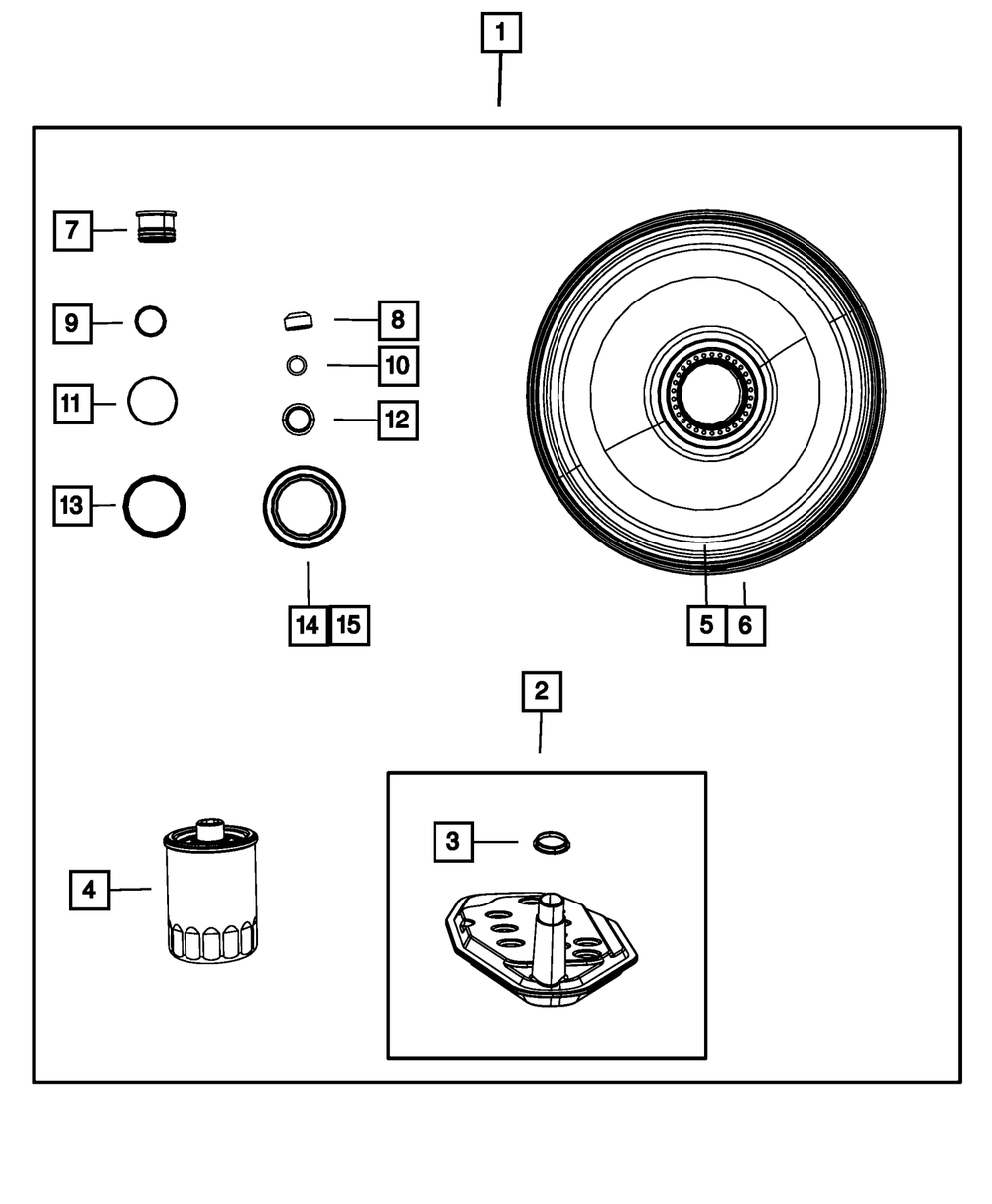 Technical diagram of a mechanical component with labeled parts on a white background