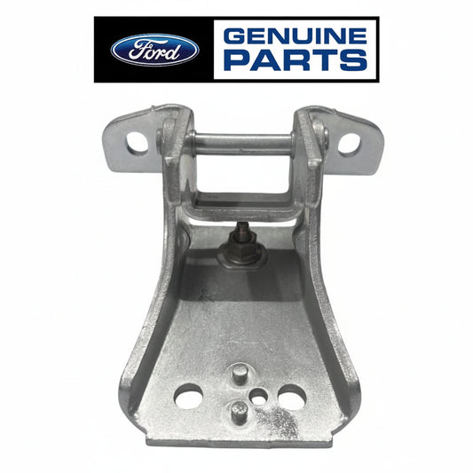 Metal automotive part with Ford Genuine Parts logo on a white background